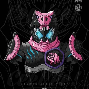 Kamen Rider Vice - 8&quot;x10&quot; Poster