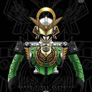 Kamen Rider Zangetsu Kachidoki Arms - 8"x10" Poster