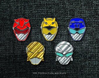 TSG-SET Buster Squad - Sammlerstück Soft Enamel Pin Set