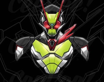 Kamen Rider Zero Two - 8"x10" Poster