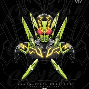 Kamen Rider Zero One Shining Hopper - Pôster 8&quot;x10&quot;
