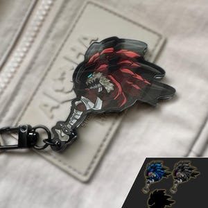 Liolaeus / Rathalos Hammer Gacha Pack - Acrylic Keychain Charm