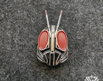 KR-BRX Kamen Rider Black RX Collectible Soft Enamel  Pin