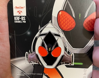 KRF-BS Kamen Rider Fourze Collectible Soft Enamel  Pin