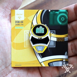 DSM-04 Megayellow - Collectible Soft Enamel Pin