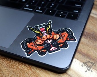KRZ-GO Kamen Rider Geiz Gouretsu Vinyl Sticker Decal