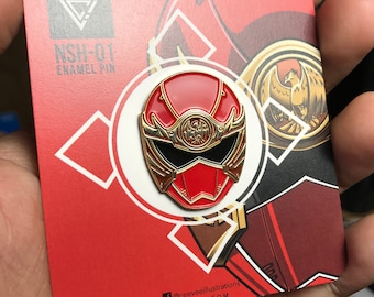 NSH-01 HurricaneRed - Sammlerstück Soft Enamel Pin