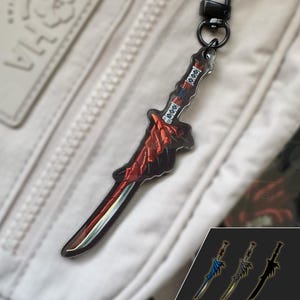 Liolaeus / Rathalos Long Sword Gacha Pack - Acrylic Keychain Charm