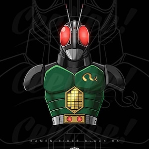 Kamen Rider Black RX - 8"x10" Poster