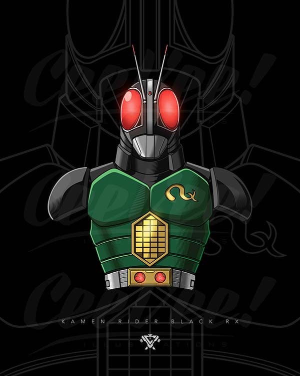 Kamen Rider Black Rx - Etsy Singapore