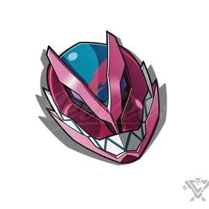 KRR-RG Kamen Rider Revice (Rex)  Vinyl Sticker