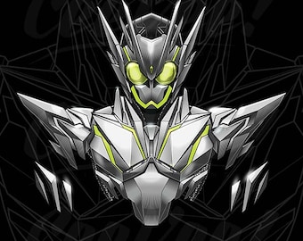 仮面ライダーゼロワンポスター ゼロワンと仮面ライダー1型がぶつかり合う！劇場版「仮面