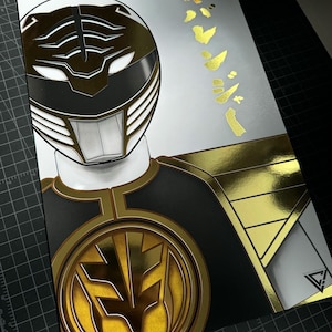 KibaRanger Gold Premium Gold Foil Poster - 11&quot; x 17&quot; Poster