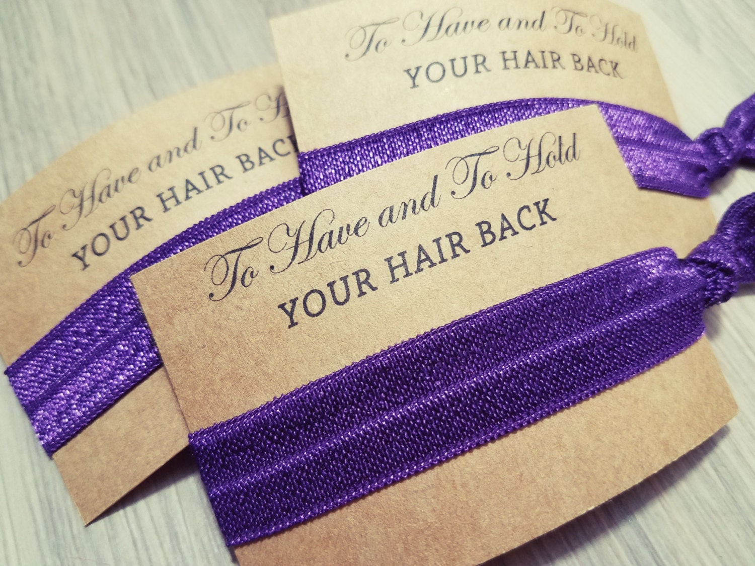 Bachelorette Party Favors Plum Purple to Have and to Hold Etsy
