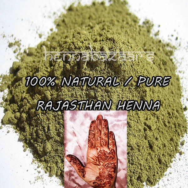 Pure Natural Henna Powder 100% from India Rajasthan. India's Mehndi Powder.