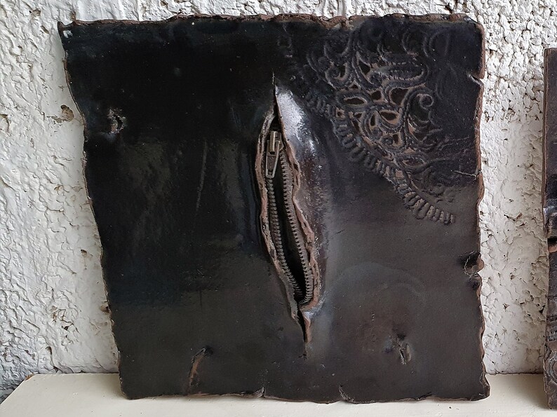 Erotic Wall Art Vulva Sculpture Etsy