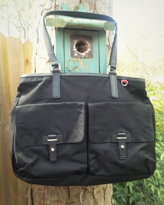 tumi nylon luggage