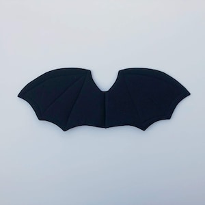 Solid black bat wings for children// wearable bat wings for kids// dragon// mini bat wings// fabric wings// baby costume