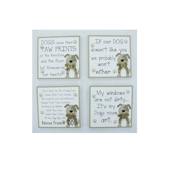 Dog Fridge Magnet Cute Novelty Dog Quotes Ideal Mother's or