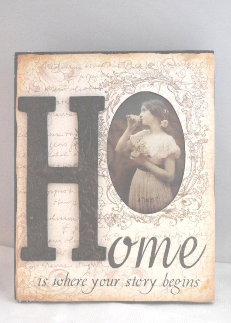 Ex Large Antique Vintage Finish Wooden Photo Frame Home 3D Country Style SG1262