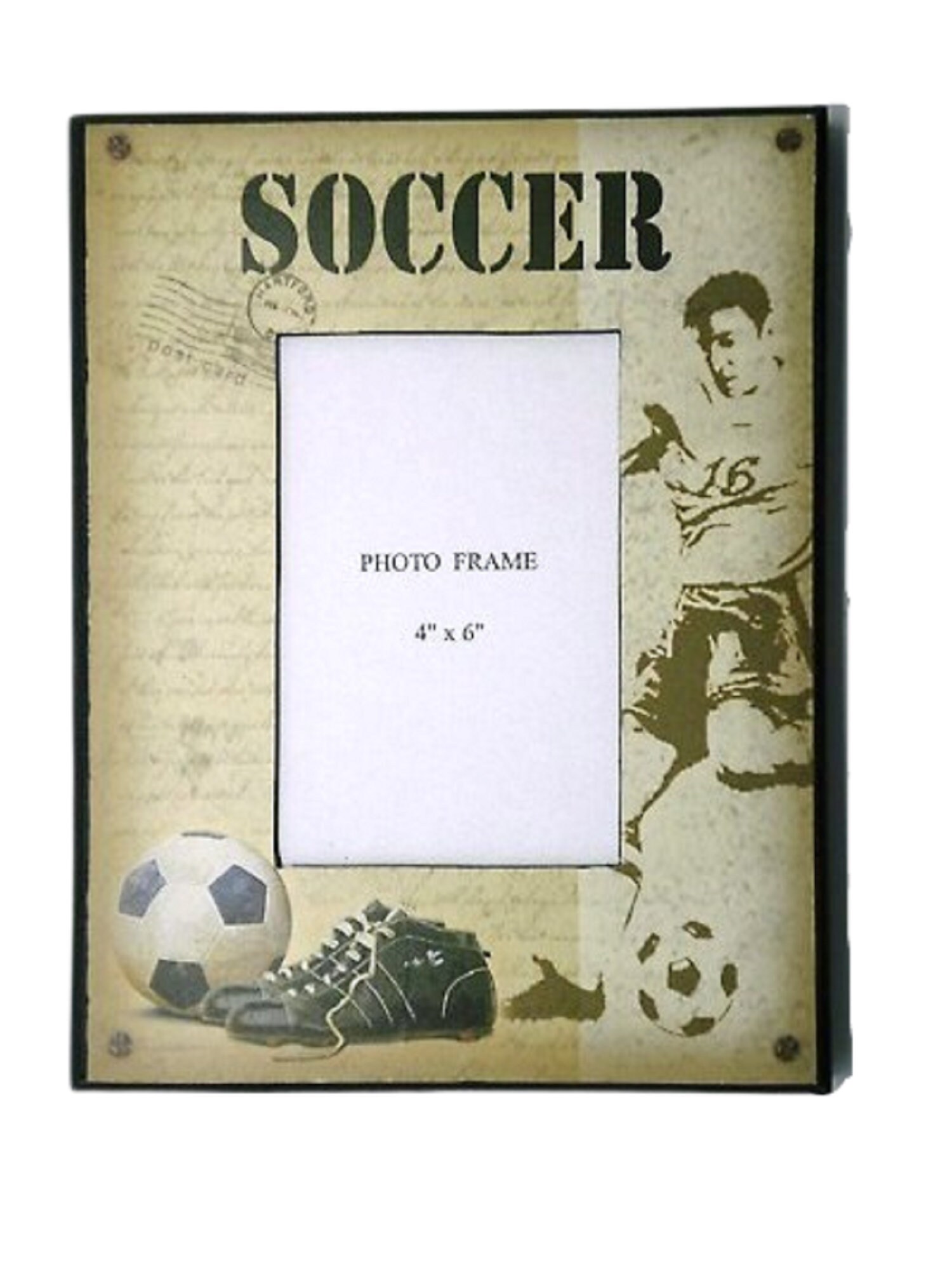 Football Soccer Photo Frame Picture Frame Footballers Goal Etsy