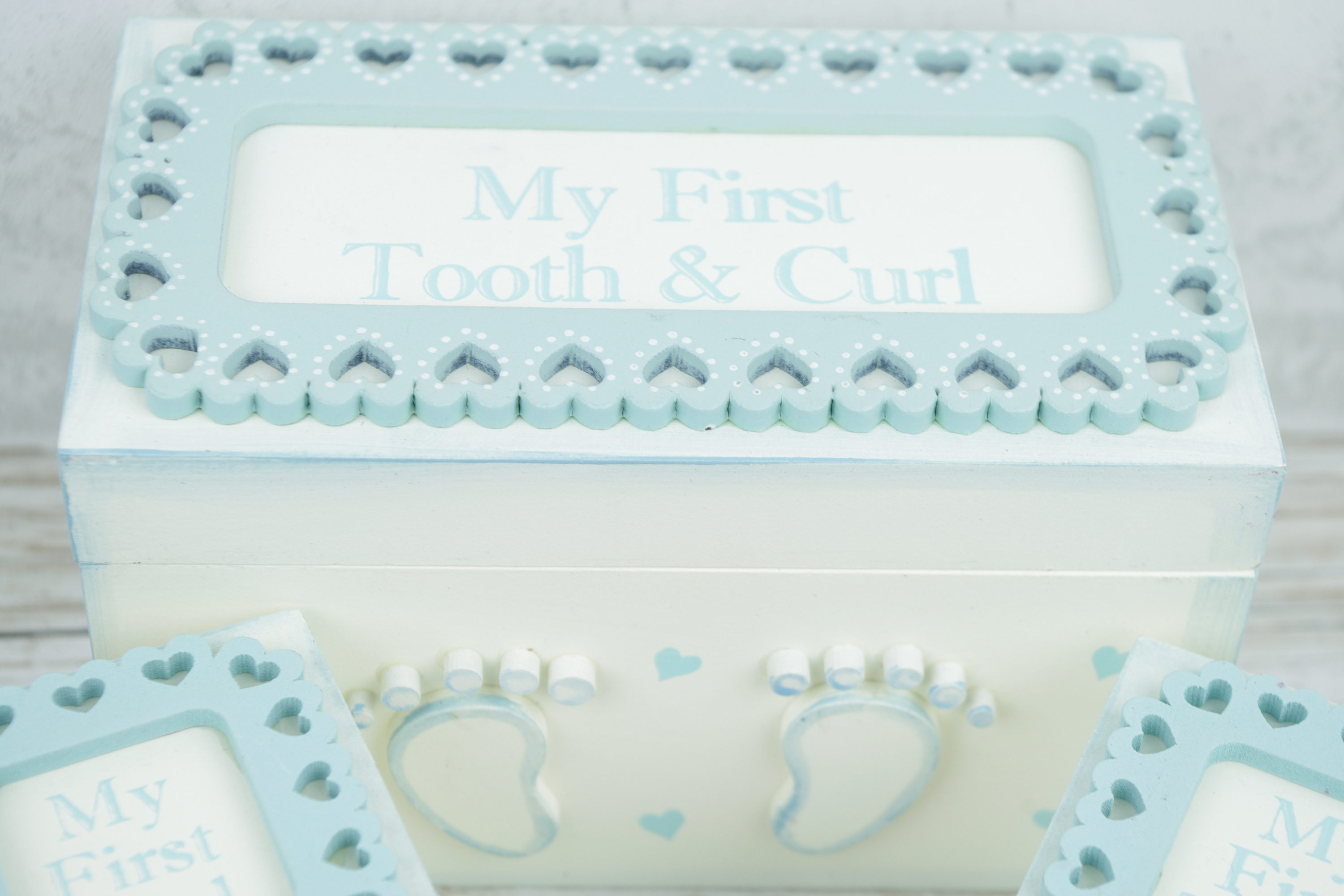 Tooth & Curl Box Set 3 Keepsake Boxes Tooth Fairy Baby Storage | Etsy