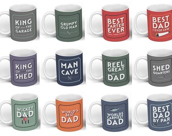Funny Father's Day Mug | Hobby Theme Giftware