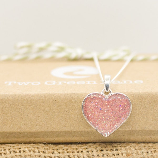 Ashes Medium Heart Necklace