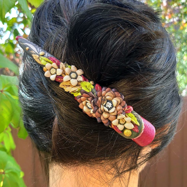 Kimono Hair Clip Etsy