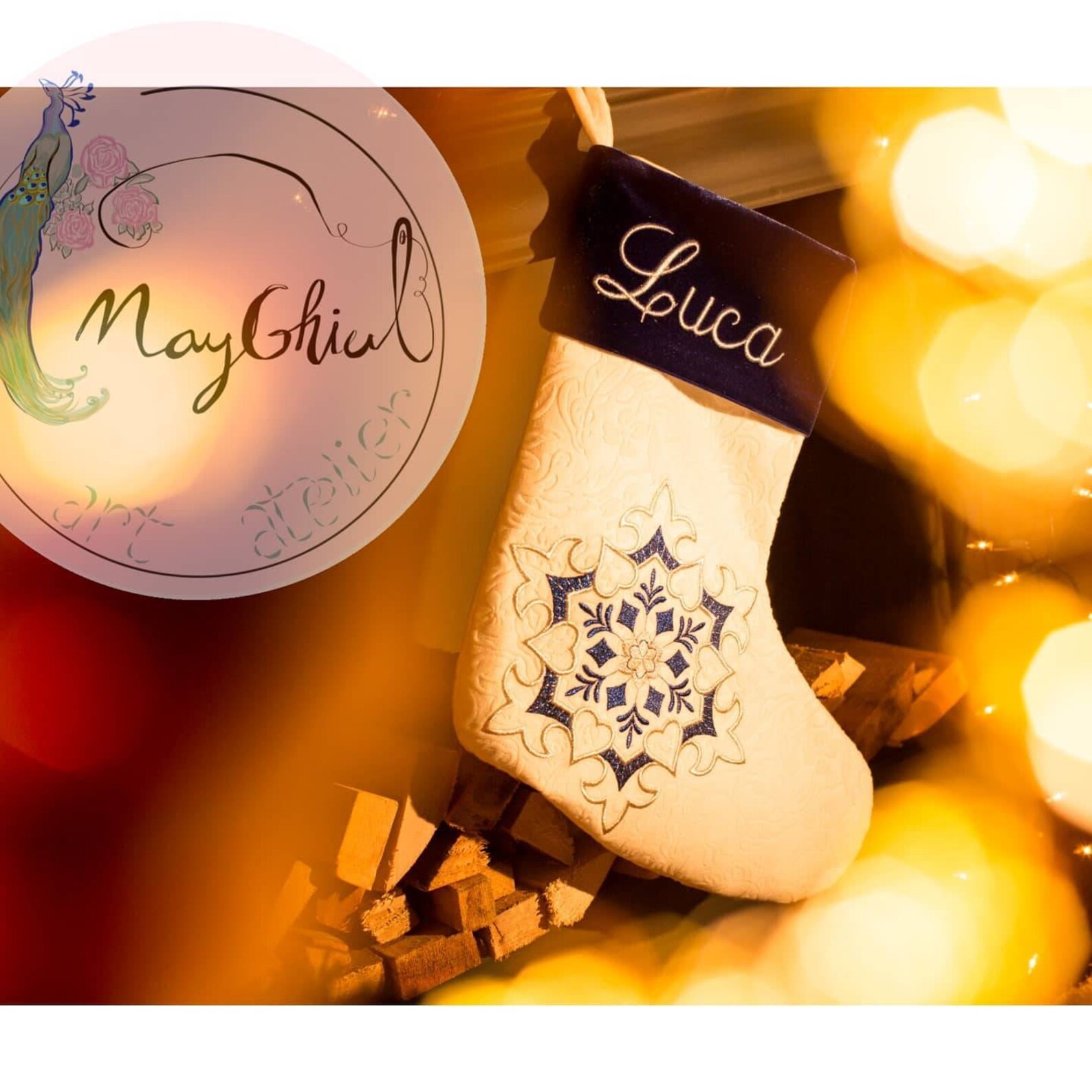 Personalized Luxury High Quality Christmas Stockings // Velvet  Etsy