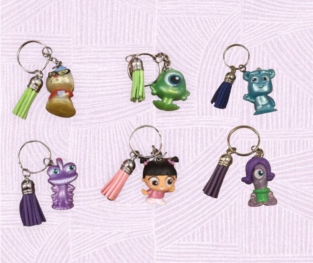 Monsters Inc. Keychains Etsy
