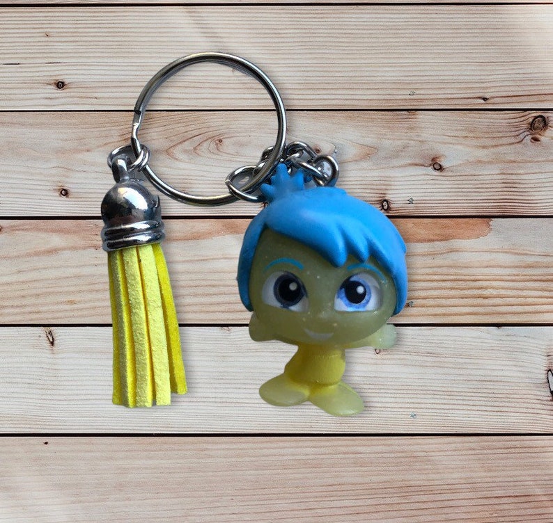 Inside Out Doorables Keychains Etsy