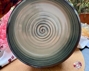 Ceramic baking dish, round ceramic baking dish, gratin dish, casserole dish, ceramic baking dish, baking dish // Potato casserole by PotsofSoul Design