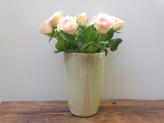 Extra Große hohe Blumenvase Keramikvase XXL Vase pastell mintgrün für langstielige Blumen Rosen / Hochzeit Vase / Braut Geschenk Home Design