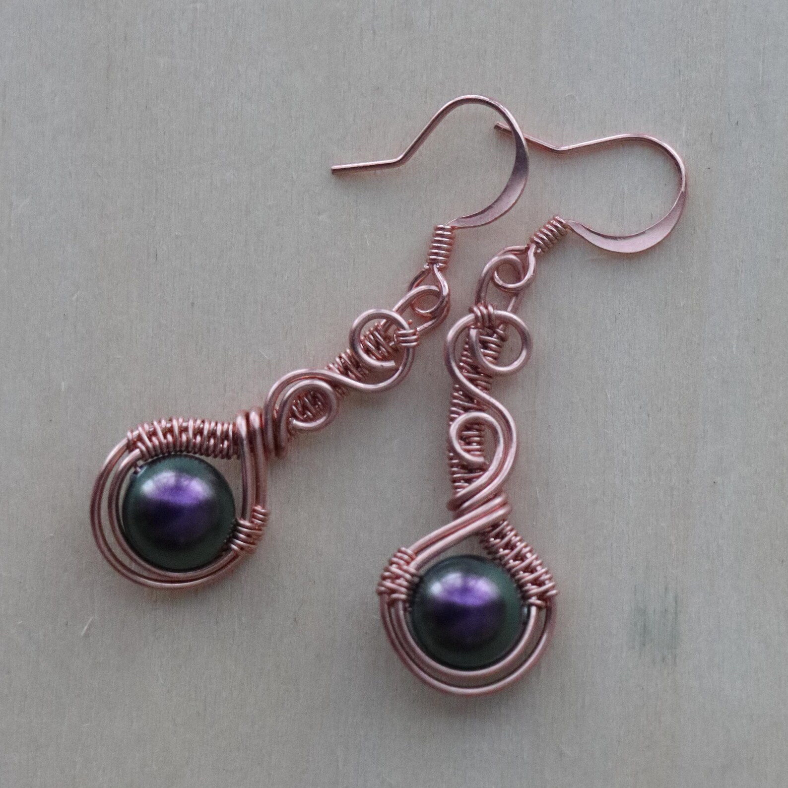 Wire Earring Tutorial: DIY Boho Jewelry Making (PDF) - Etsy