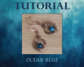 Wire Wrapped Earring Tutorial: DIY Boho Jewelry (PDF)