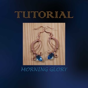Jewelry making tutorial, DIY jewelry, earring tutorial, wrapping tutorial, wire earring tutorial, how to make earrings