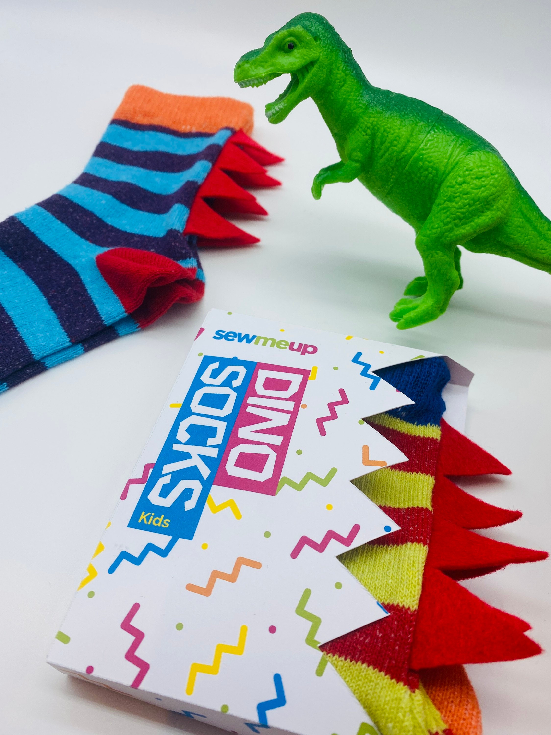 Calcetines de deporte divertidos de dinosaurios – Diversocks