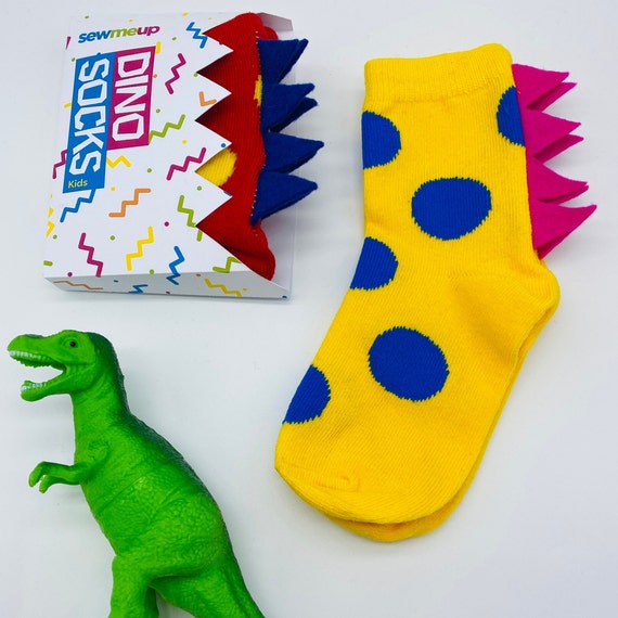 Kids Dinosaur Socks, Baby Socks, Novelty Socks, Colourful Socks, Kids  Spotty Socks, Fun Socks, Toddler Socks, Kids Valentines Gift 
