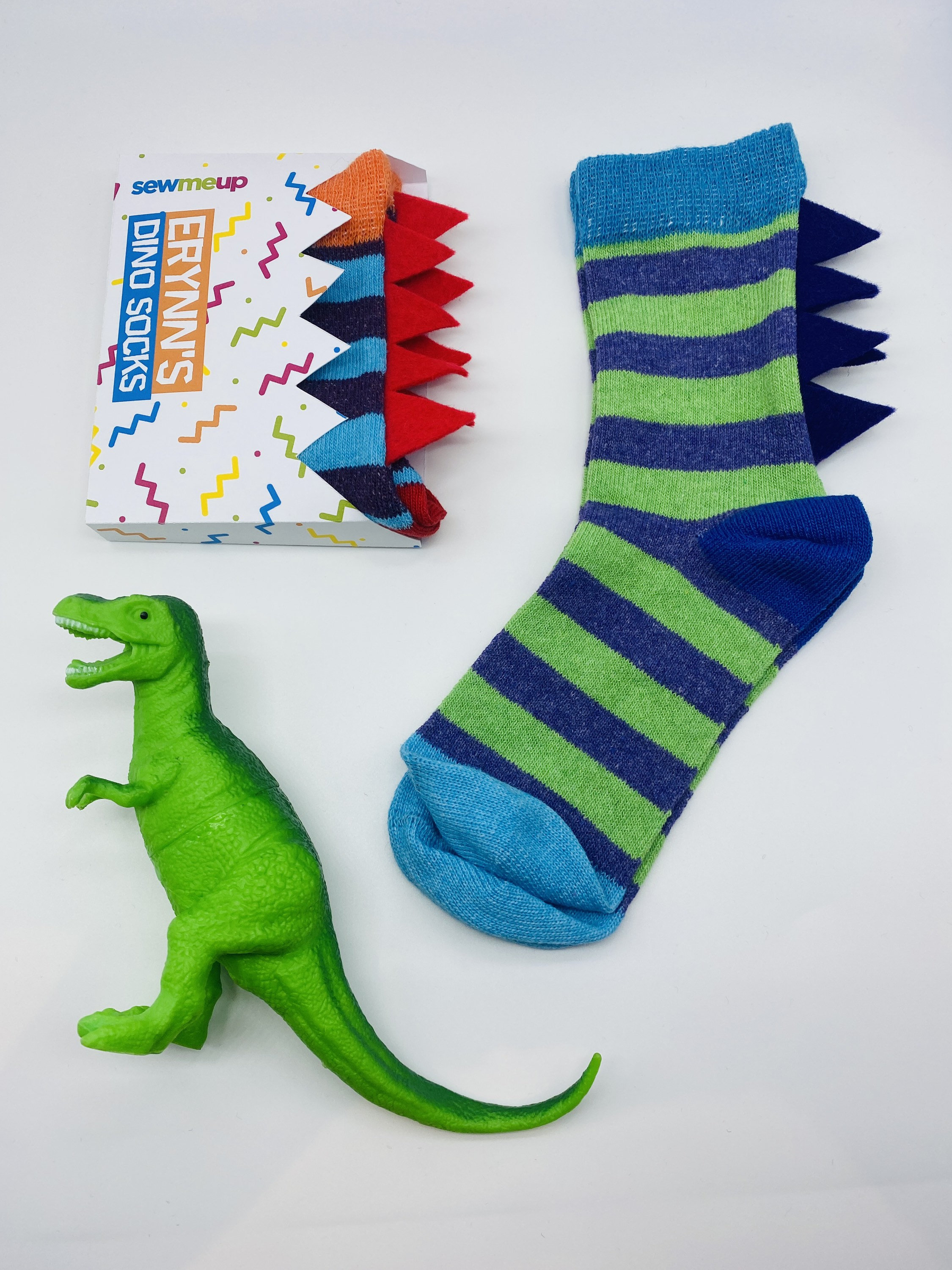 Calcetines personalizados calcetines de dinosaurio Etsy México