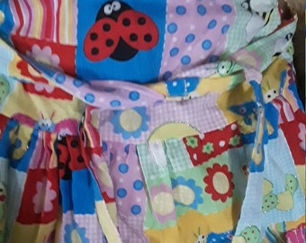 Child's multi-color apron