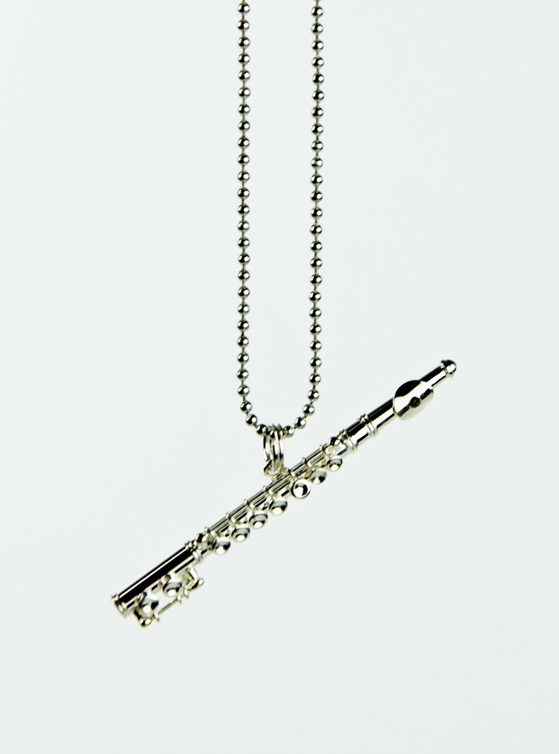Flute Necklace Flute Etsy