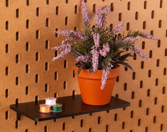 Shelf 20x10 cm - Printboard - Fits IKEA Skadis pegboards