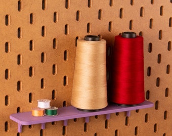 Shelf 24x5 cm - Printboard - Fits IKEA Skadis pegboards