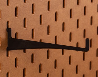 Horizontal hook 14 cm with upright pin
