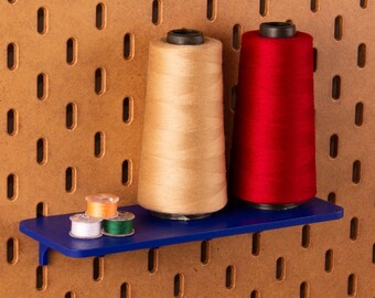 Shelf 20x7.5 cm - Printboard - Fits IKEA Skadis pegboards