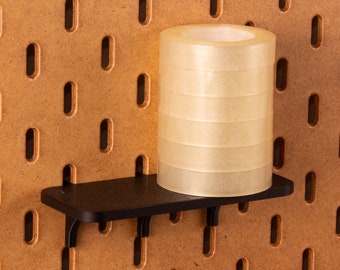 Shelf 12x5 cm - Printboard - Fits IKEA Skadis pegboards