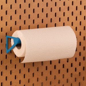 Suporte de rolo super prático para seu painel perfurado IKEA Skadis. Fácil e universal de usar.