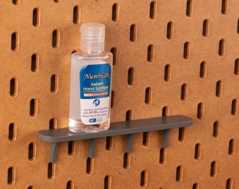 Shelf 16x2.5 cm - Printboard - Fits IKEA Skadis pegboards