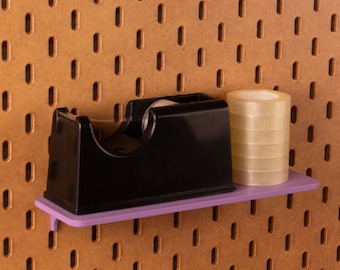 Shelf 24x7.5 cm - Printboard - Fits IKEA Skadis pegboards